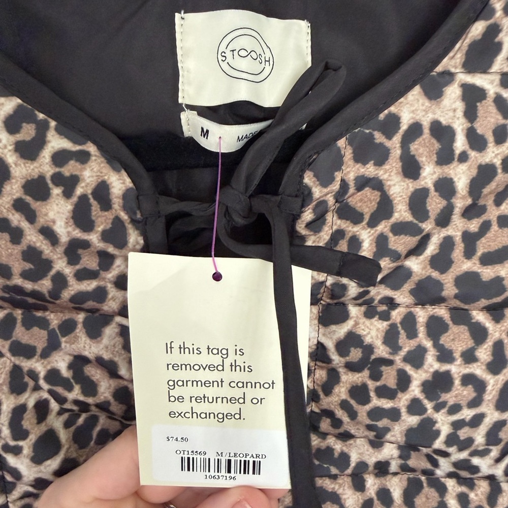 NWT Bohme Armani Leopard Jacket | Size Medium - Picture 2 of 6